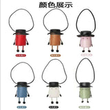 DIY PU Leather Bag Barrel-Shaped Bottom Base Handbag Parts