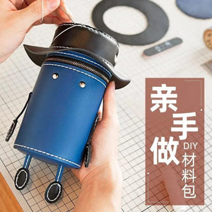 DIY PU Leather Bag Barrel-Shaped Bottom Base Handbag Parts