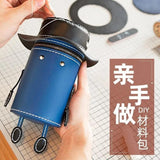 DIY PU Leather Bag Barrel-Shaped Bottom Base Handbag Parts