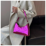 Retro Casual Women Shoulder Bags Female Leather Chain Handbag