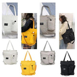 Canvas Women Shoulder Crossbody Bag Large Capacity Totes
