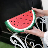 Fruit Bag Watermelon Orange Lemon Cartoon Shoulder Messenger Handbag