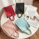Women's Mini Handbag One Shoulder Bag Solid Strap Crossbody Bags