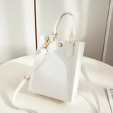 Women's Mini Handbag One Shoulder Bag Solid Strap Crossbody Bags