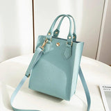 Women's Mini Handbag One Shoulder Bag Solid Strap Crossbody Bags