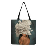 Floral Feminine Art Print Women's Shoulder Bag