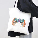 Game Remote Controller Gamer Shoulder Bag Harajuku Handbag Tote Eco Shopper