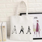 Canvas Tote Bag Cotton Cloth Shopper Bags for Women