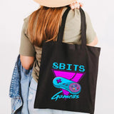 Gaming Handle Controller Player Video Room Women Canvas Shopper Bag
