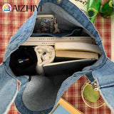 Harajuku Crossbody Bags Street Vintage Denim Messenger Pouch Cowboy Satchel