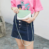 Lady Crossbody Bag PU Leather Mini Handbag