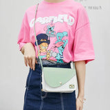 Lady Crossbody Bag PU Leather Mini Handbag