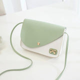 Lady Crossbody Bag PU Leather Mini Handbag