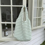 Women Cloud Bubbles Shoulder Bag Handbag