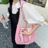 Women Cloud Bubbles Shoulder Bag Handbag
