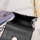 Mini PVC Shoulder Bag for Women Crossbody Messenger Satchel Tote Purse