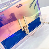 Mini Clear Chain Shoulder Bag for Women