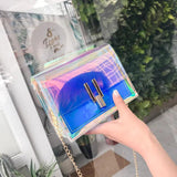 Mini Clear Chain Shoulder Bag for Women