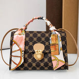Women Small Square Messenger Bag Shoulder Crossbody Handbag