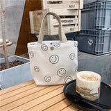 Corduroy Retro Portable Bag Art Student Mommy Bento Bag