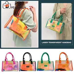 Stylish PVC Ladies Messenger Square Bag