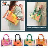 Stylish PVC Ladies Messenger Square Bag