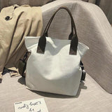 Waterproof Nylon Shopper Bag Large Capacity Tote Shoulder Handbag