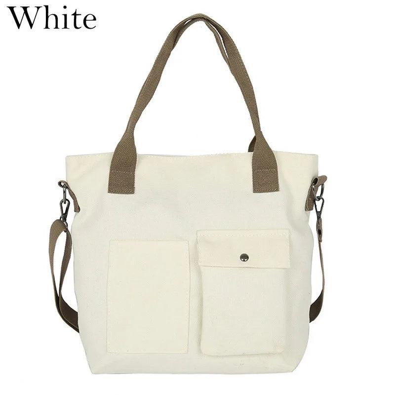 Waterproof Nylon Shopper Bag Large Capacity Tote Shoulder Handbag