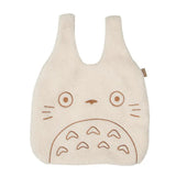 Totoro Embroidery Lamb Handbag for Women Girls Soft Fur Shoulder Tote Bag