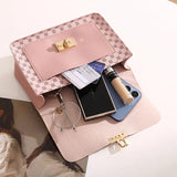 Plush Small Square Bag Mini Handbag Chain Bag Crossbody Bags