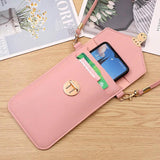Touch Screen Cell Phone Purse Wallet Shoulder Strap Handbag