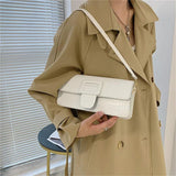 Vintage Crocodile Pattern Underarm Bag for Women Ladies Shoulder Bag