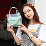 2022 Fashion PVC Jelly Bag Women Small Transparent Shoulder Handbags