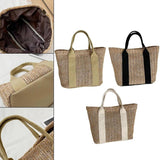 Boho Woven Handbag Large Rattan Tote Beach Travel Women Gift
