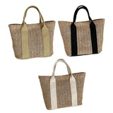 Boho Woven Handbag Large Rattan Tote Beach Travel Women Gift