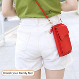Women Small Crossbody Bag Cell Phone Purses Handbags Pu Leather