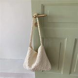 Soft Cloud Shoulder Bag Large Cloth Clutch Tote Handbag Messenger Bags