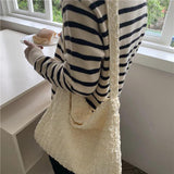 Soft Cloud Shoulder Bag Large Cloth Clutch Tote Handbag Messenger Bags
