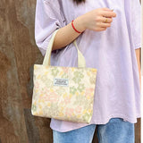 Women's Canvas Bag High-capacity Cosmetic Bag Lady Shoulder Bag
