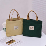 Insulated Lunch Bag Cooler Tote Portable Thermal Canvas Food Picnic Travel