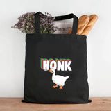 Funny Honk Untitled Goose Game Frog Pingu Duck Canvas Shoulder Bag