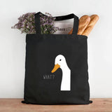 Funny Honk Untitled Goose Game Frog Pingu Duck Canvas Shoulder Bag