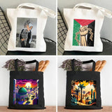 Homeland Jerusalem Flag Map Al Aqsa Mosque Women Canvas Tote Bags