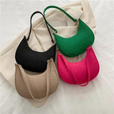 One Shoulder Bag Women's Subaxillary Bag Niche Texture Handbag