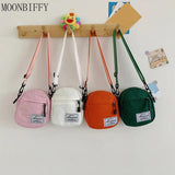 Canvas Patchwork Crossbody Shoulder Messenger Bag for Women