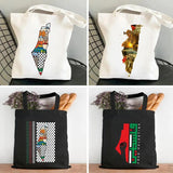 Jerusalem Wailing Wall Women Canvas Shoulder Casual Handbags Totes Cotton