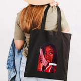 Melanin Poppin African Girls Shoulder Bag Tote