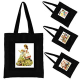 European Baby Shoulder Bag Renaissance Oil Painting Pattern Canvas Organizer