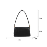 Small Square Crossbody Bag Women PU Leather Flap Shoulder Handbag Purse