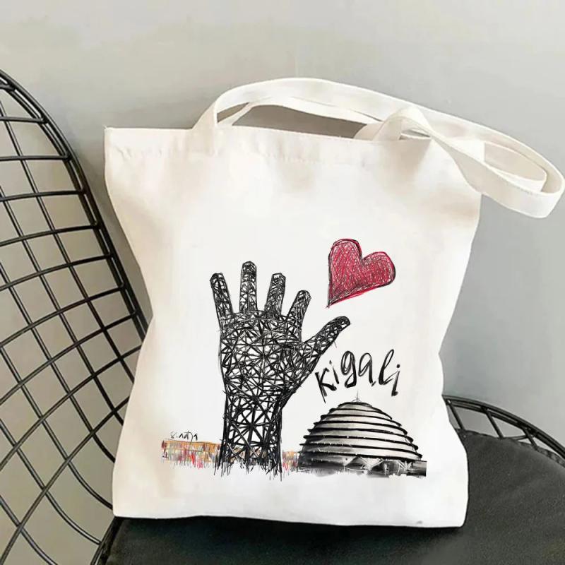 Canvas Shopper Bag Harajuku Tote Shoulder Eco Shopping Bag